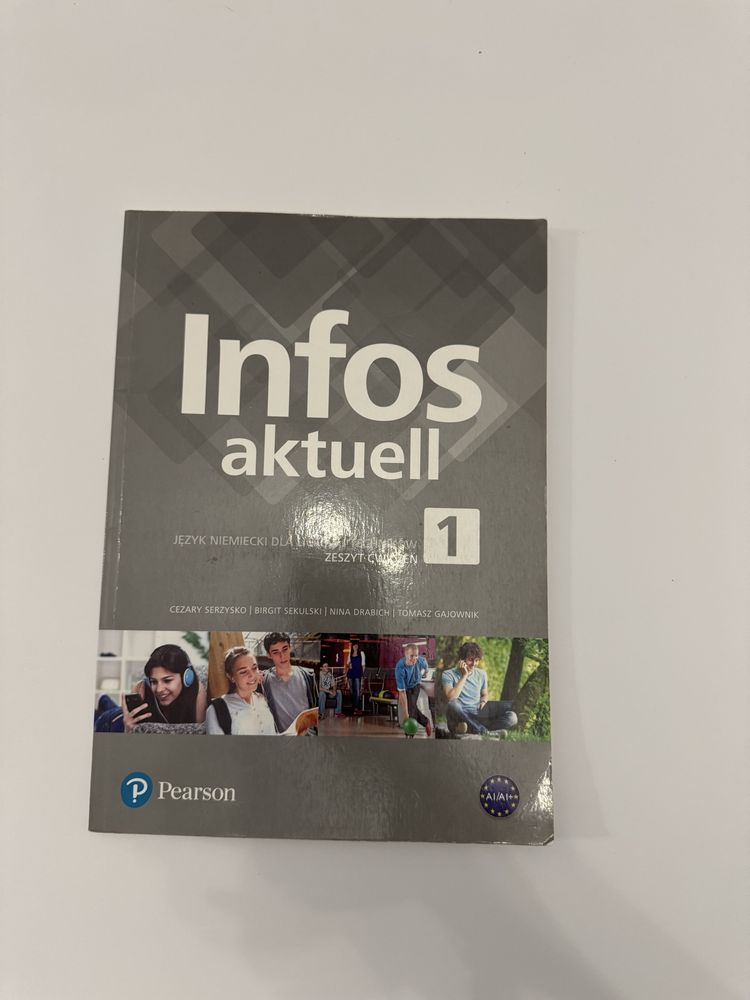 Zeszyt ćwiczeń Infos aktuell 1 A1/A1+ Pearson