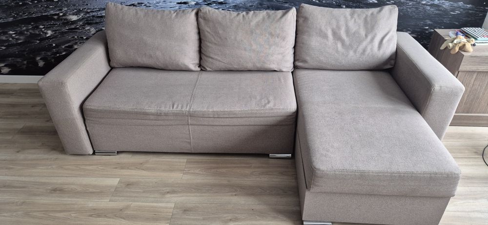 Narożnik szaro-beżowy