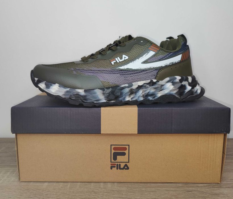 Sapatilhas Fila Starting Running Homem Verde "NOVAS "(43)