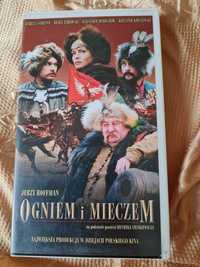 Ogniem i mieczem kaseta VHS