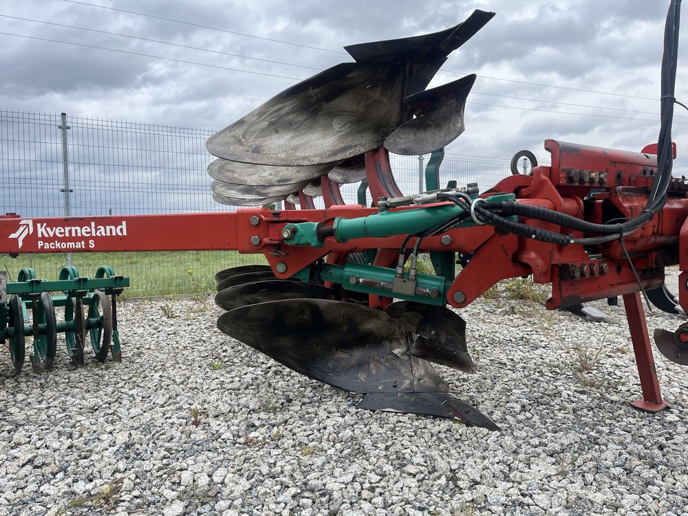 Kverneland EM100 4 skiby resor + packomat S hydrauliczny kuhn lemken