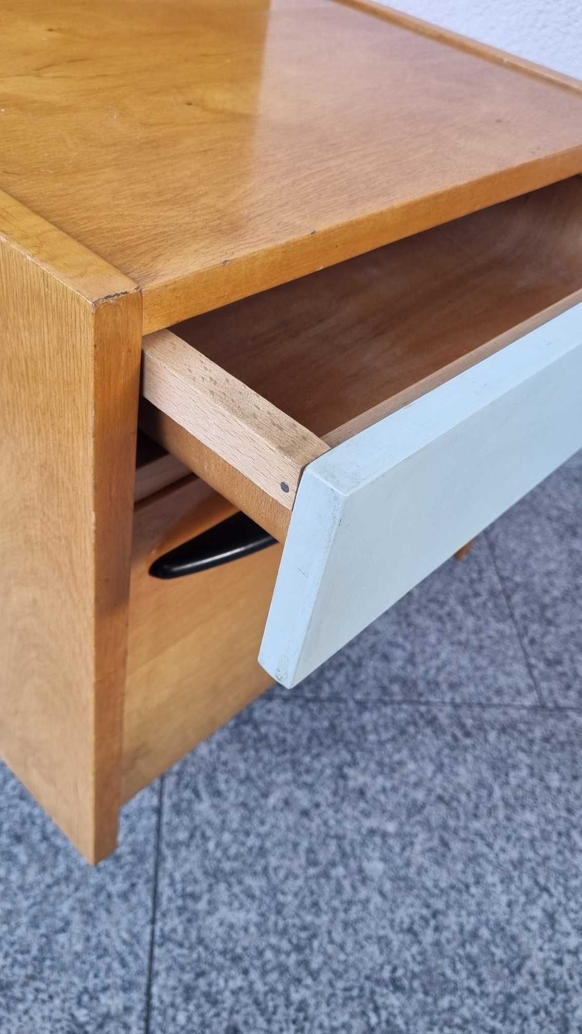 Szafka nocna toaletka Design PRL lata 60 Czechosłowacja UP Zavody