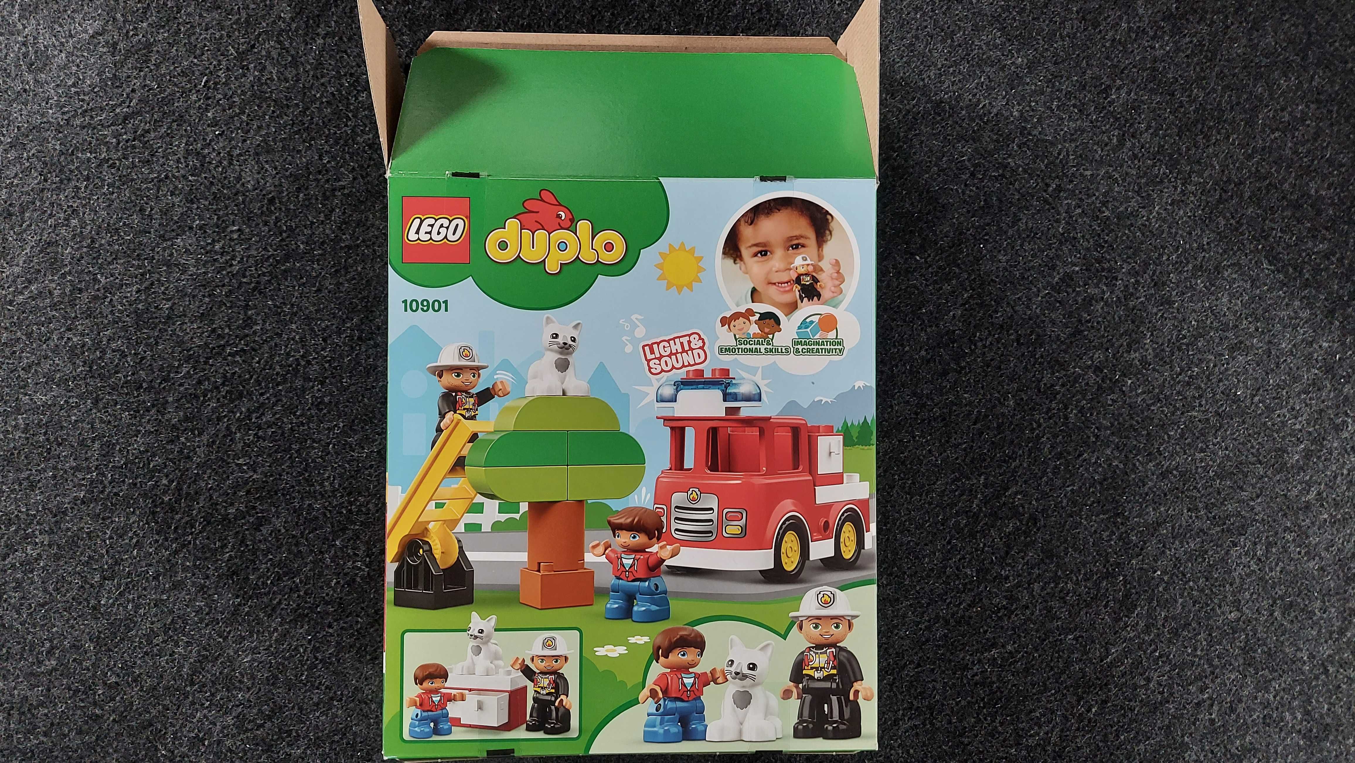 Lego Duplo kompletne zestawy. 10929, 10901, 10931, 10944, płytka kons.