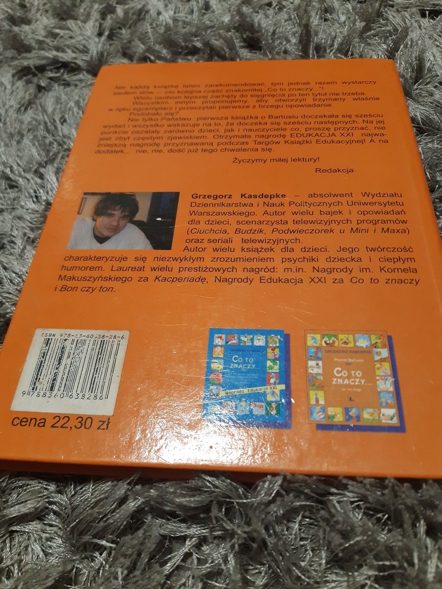 Książka dla dzieci Co to znaczy... Grzegorz Kasdepke