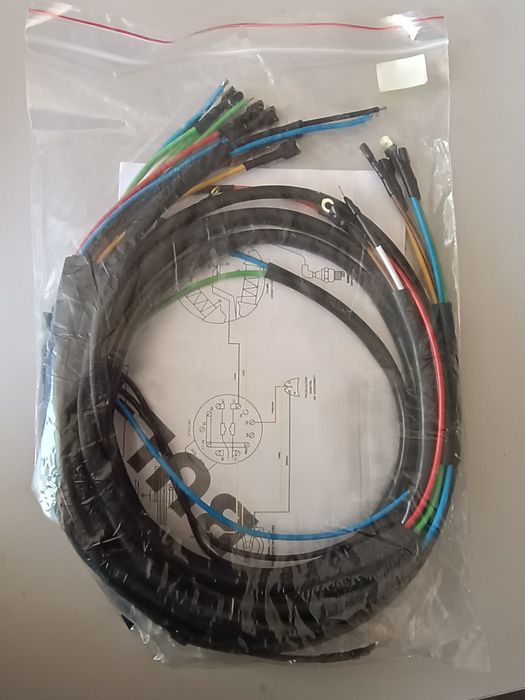 Nowa instalacja elektryczna wiązka WSK 125 B3