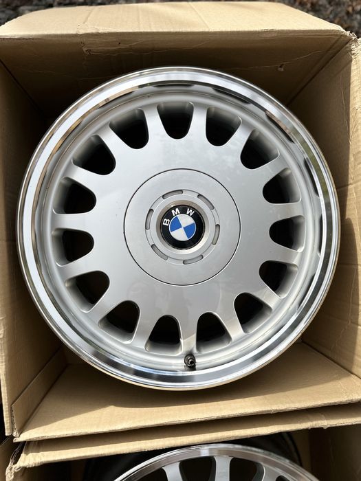 Alufelgi 16” BMW E38 E36 E34 E36 3 5 7 styling 6 polerowny rant