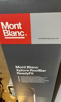 Belki bagażnika Mont Blanc na relingii KIA Optima SW
