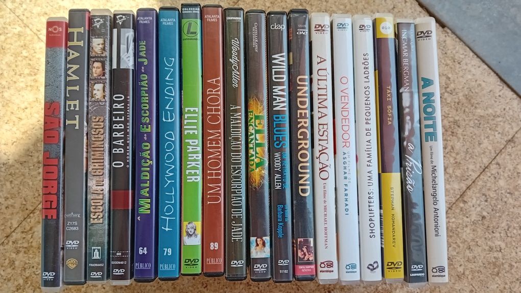 Filmes DVD -  De culto, clássicos, independentes, e novos