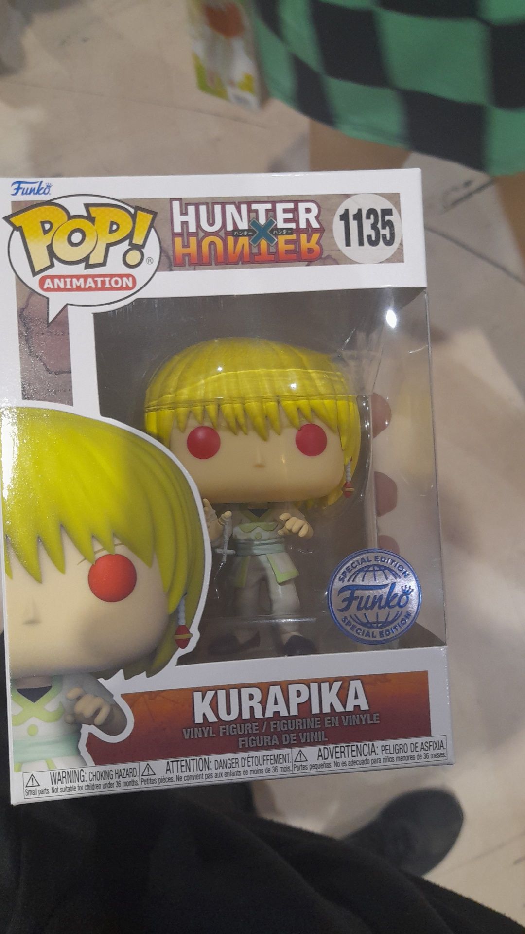 Vendo funko pop exclusivo kurapika