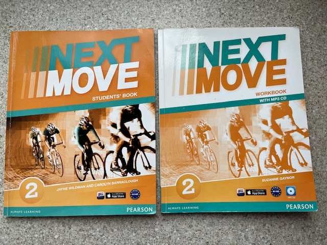 Next Move 2 Student's book + Workbook / Підручник + Зошит + CD