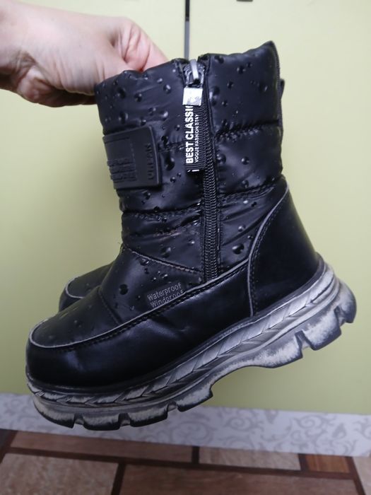 Чобітки зимові на дівчинку 31 р,Тоm