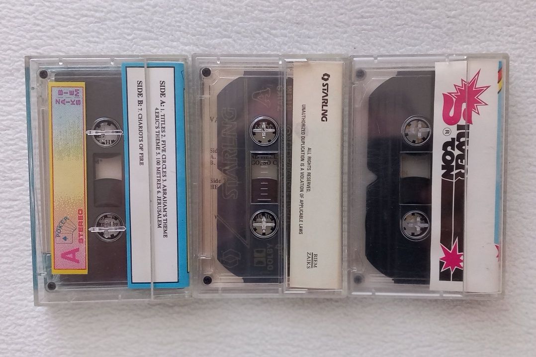 Vangelis zestaw 3 kaset