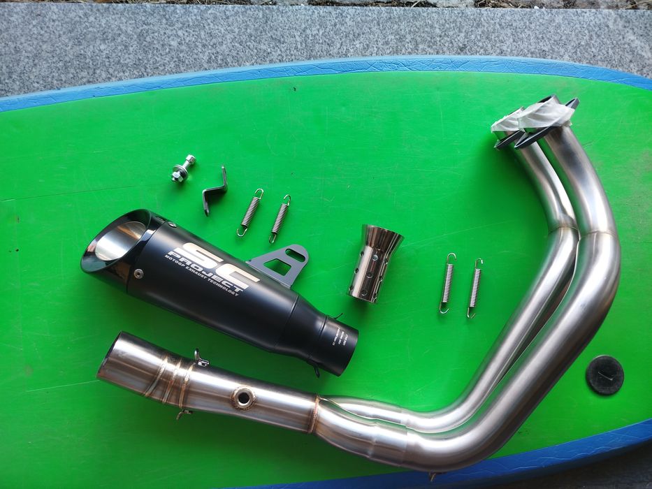 Yamaha MT 07 / MT 07  tracer ( linha completa de escape)