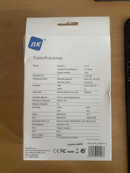 NK Explorer 10 preto