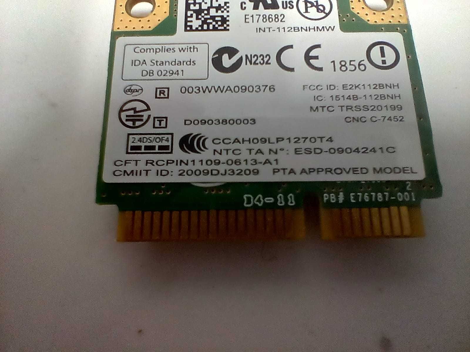 Karta wifi do laptopa Dell Inspiron 15R 5010- 1448.