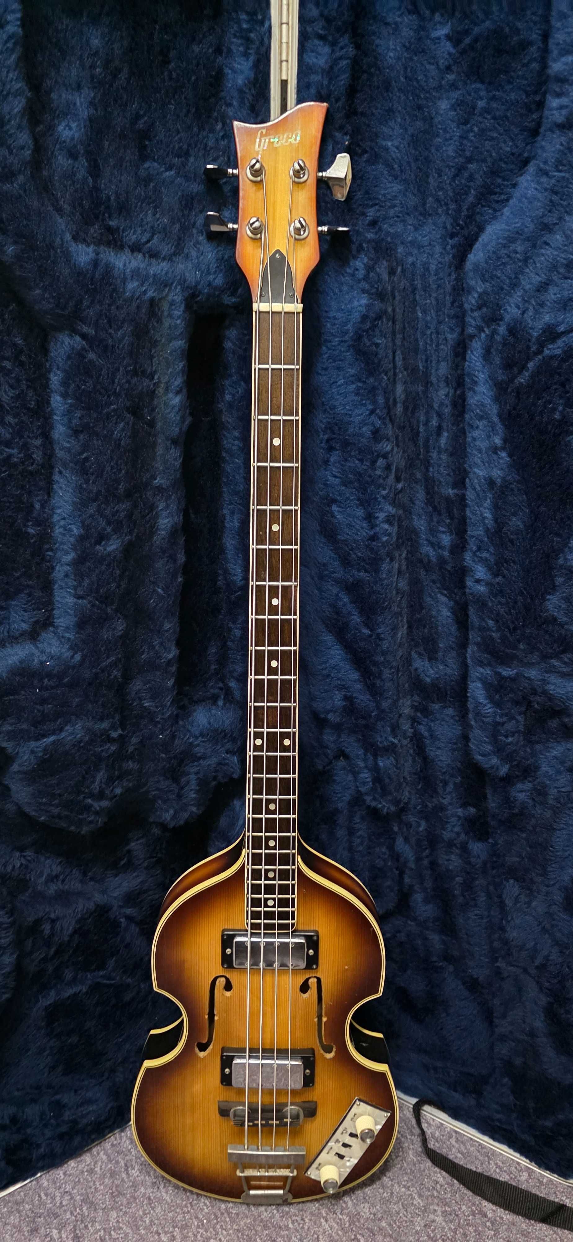 Gitara Basowa - Greco VB-450(Bas skrzypcowy) Made in Japan 1975