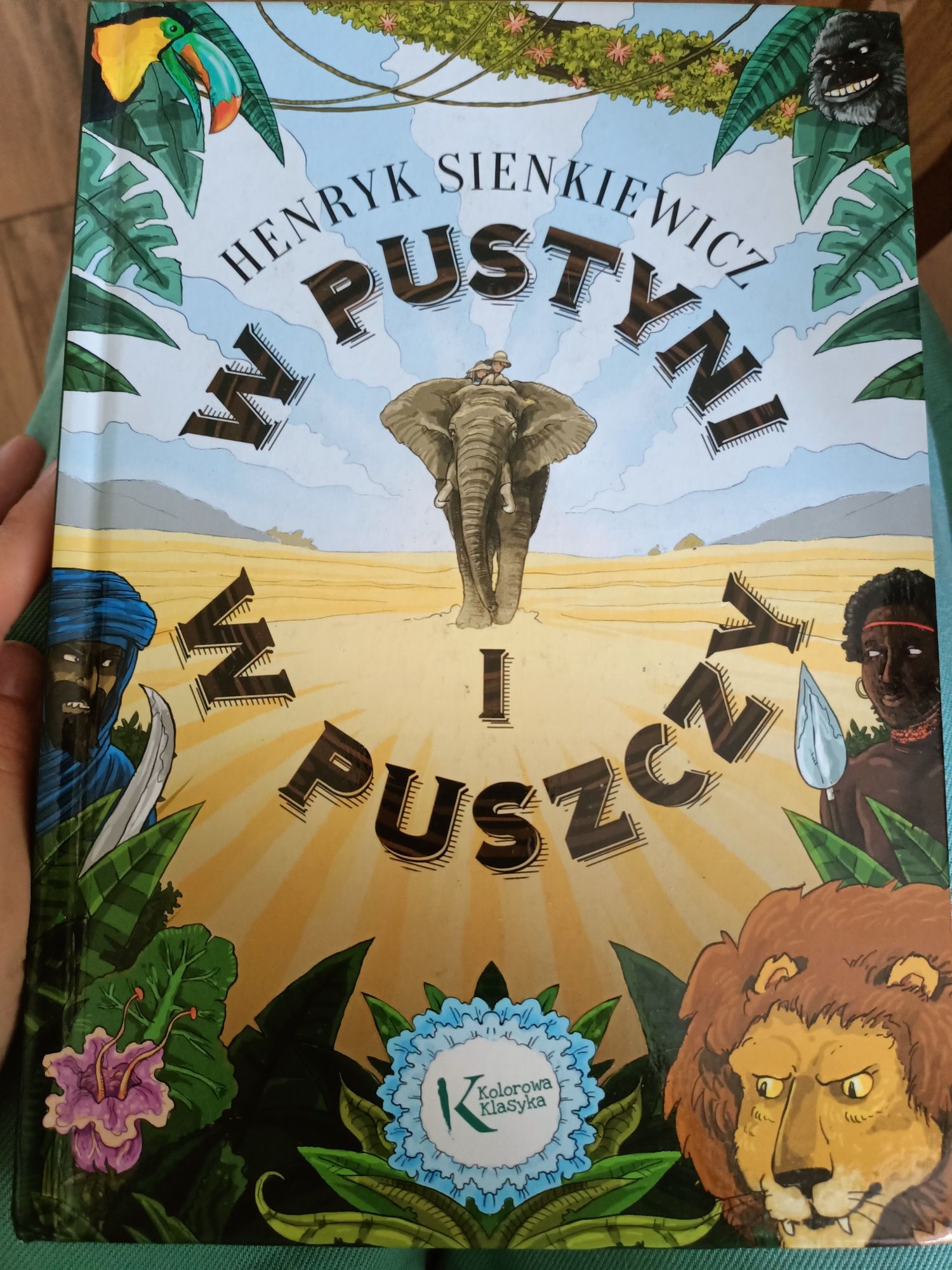 W pustyni i w Puszczy wersja ilustrowana