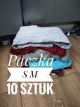 Paczka 10 sztuk ubrań damskich S M