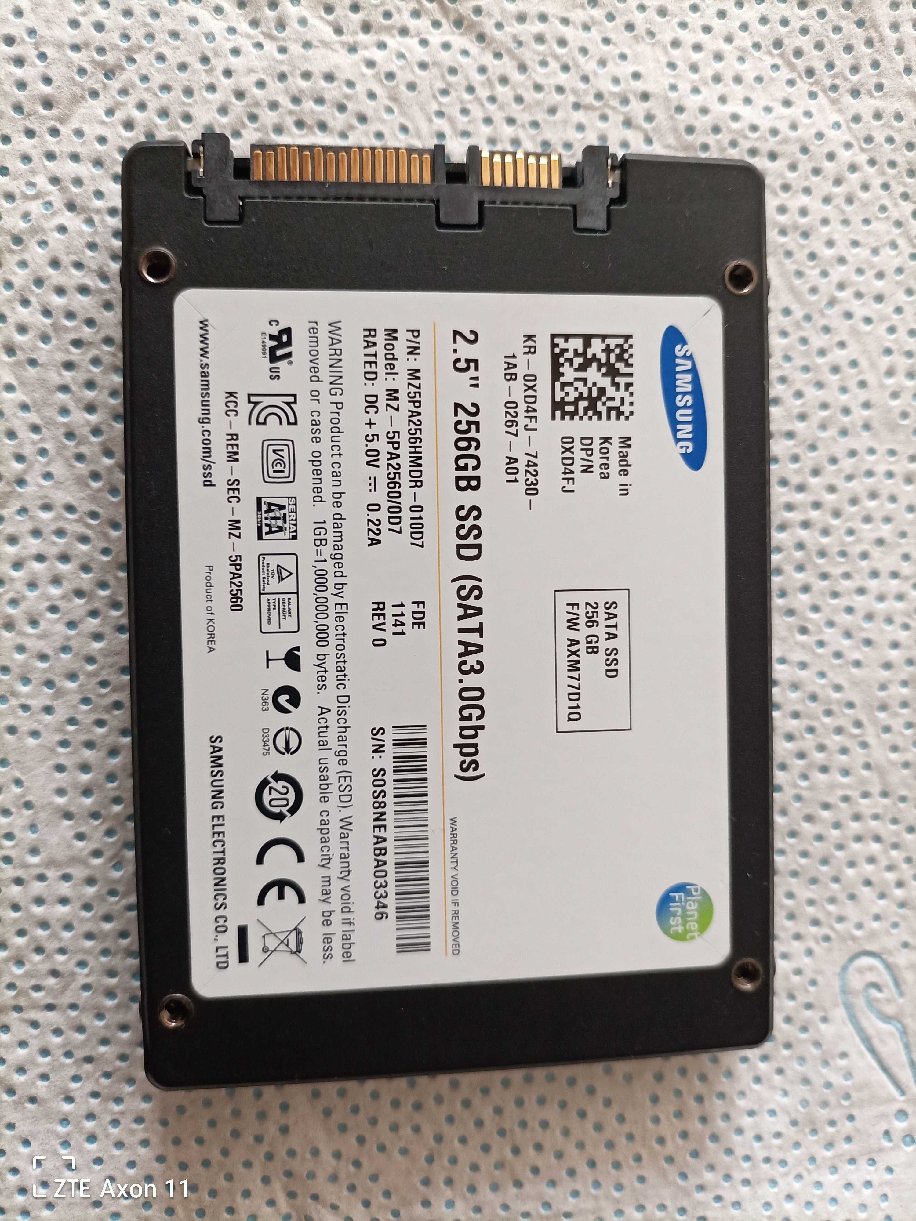 Dysk SSD samsung 256gb