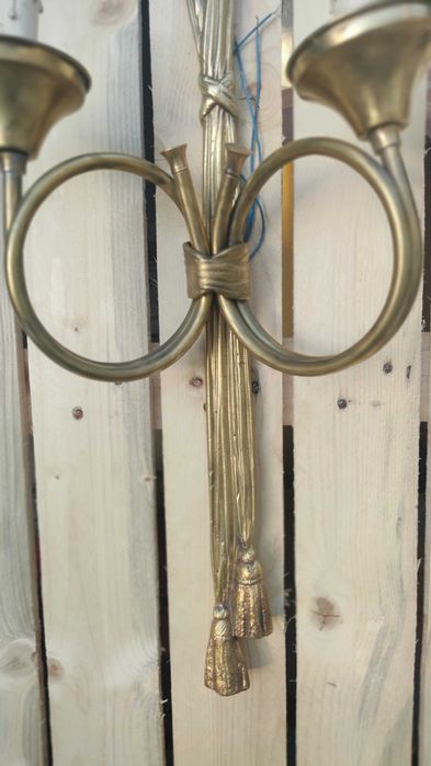 Aplique de parede em bronze