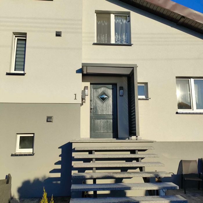Daszek Zadaszenie plus ścianka deseczki ruchome shutters. WYSYŁKA
