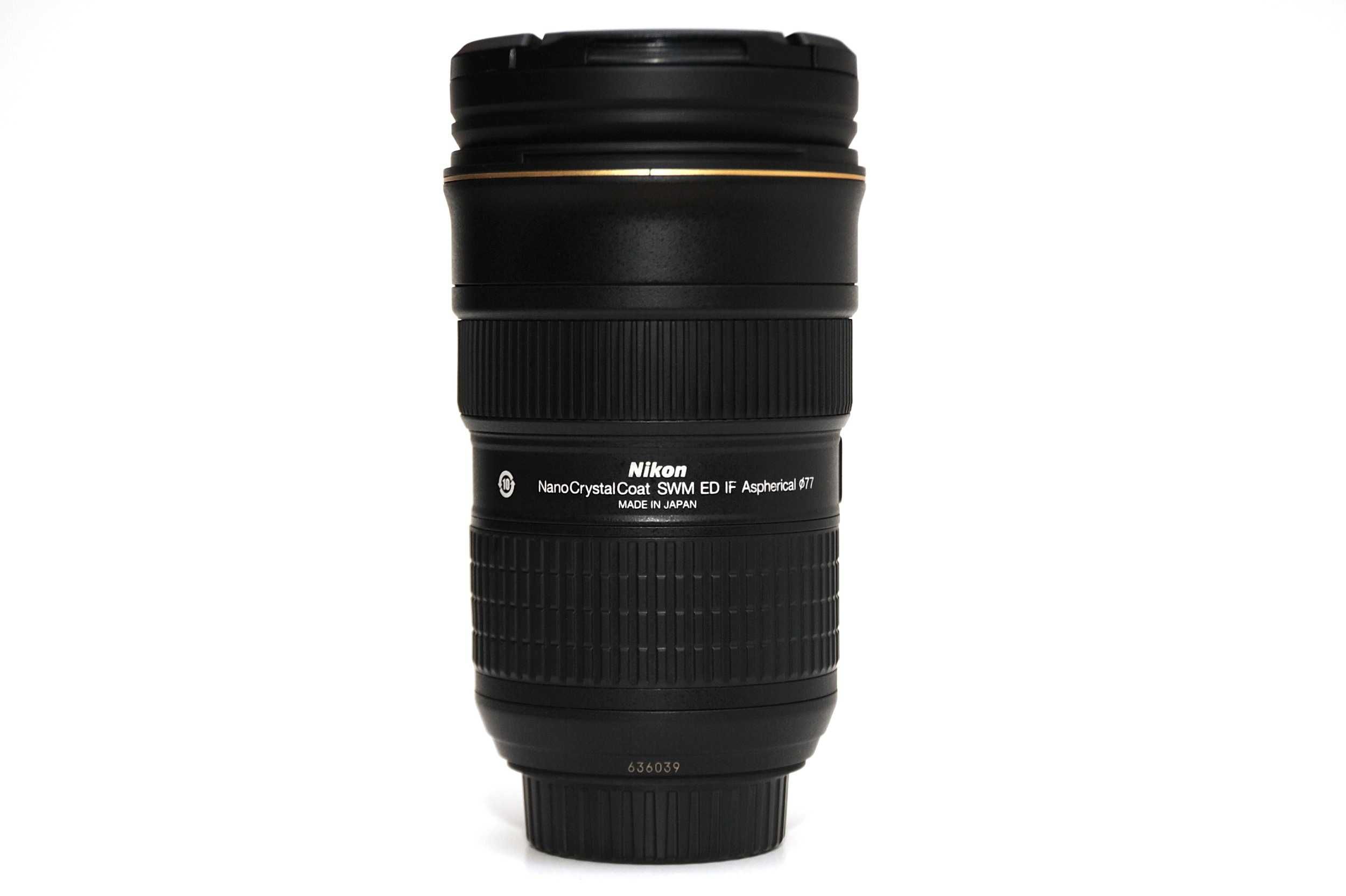 Nikon Nikkor AF-S 24-70 mm f/2.8 G ED  jak nowy, gwarancja