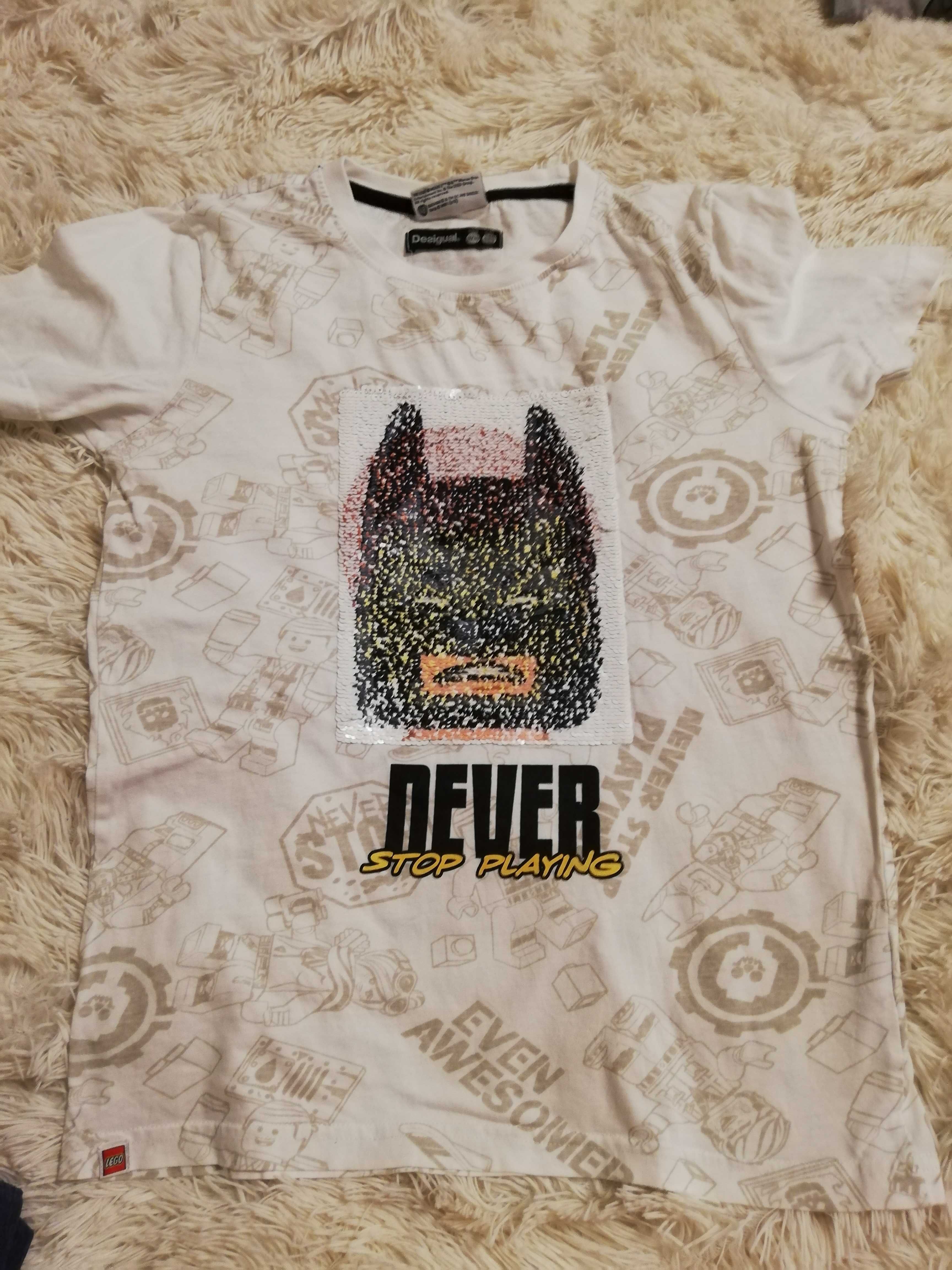 tshirt lego 146 152 desigual 146 152 na 11 12 lat lego batman