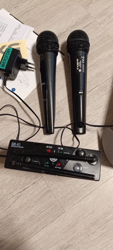 Mikrofony bezprzewodowe AKG