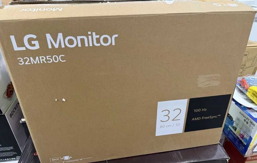 Monitor Curvo LG 32MR50C-B VA 31.5" FHD 16:9 100Hz FreeSync + suport