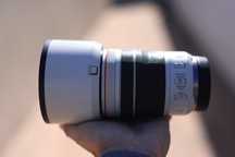 Canon RF 70-200mm f4 L is Usada na caixa.