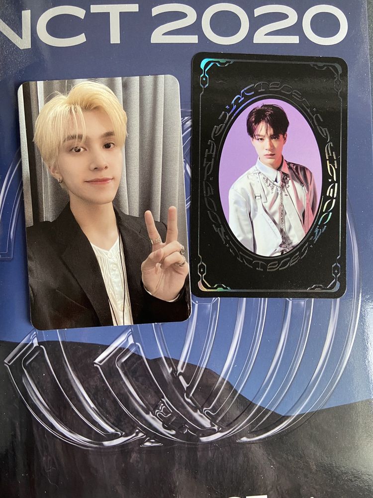 NCT 2020 Resonance pt.1 Past Henry Jeno photocard + pocztówka gratis