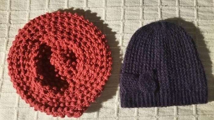 FOFINHOS Boina +Gorro Roxo+ Gorro Losangos 3-6A