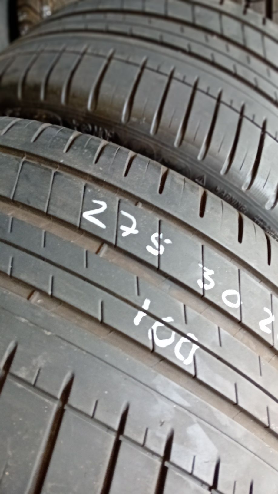 Pneus 275/30/20 michelin