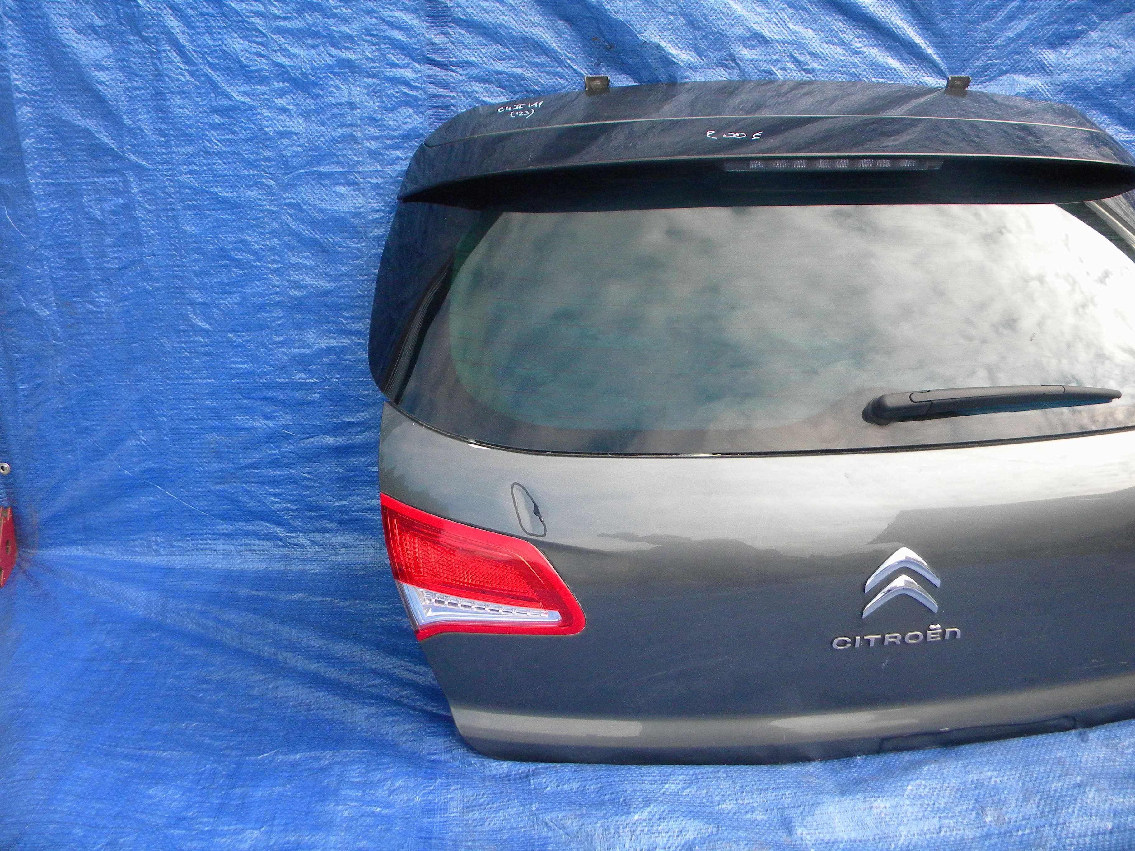 CITROEN C4 II B7 2011 KLAPA TYŁ Kompletna Spoiler Oryginał Opolskie