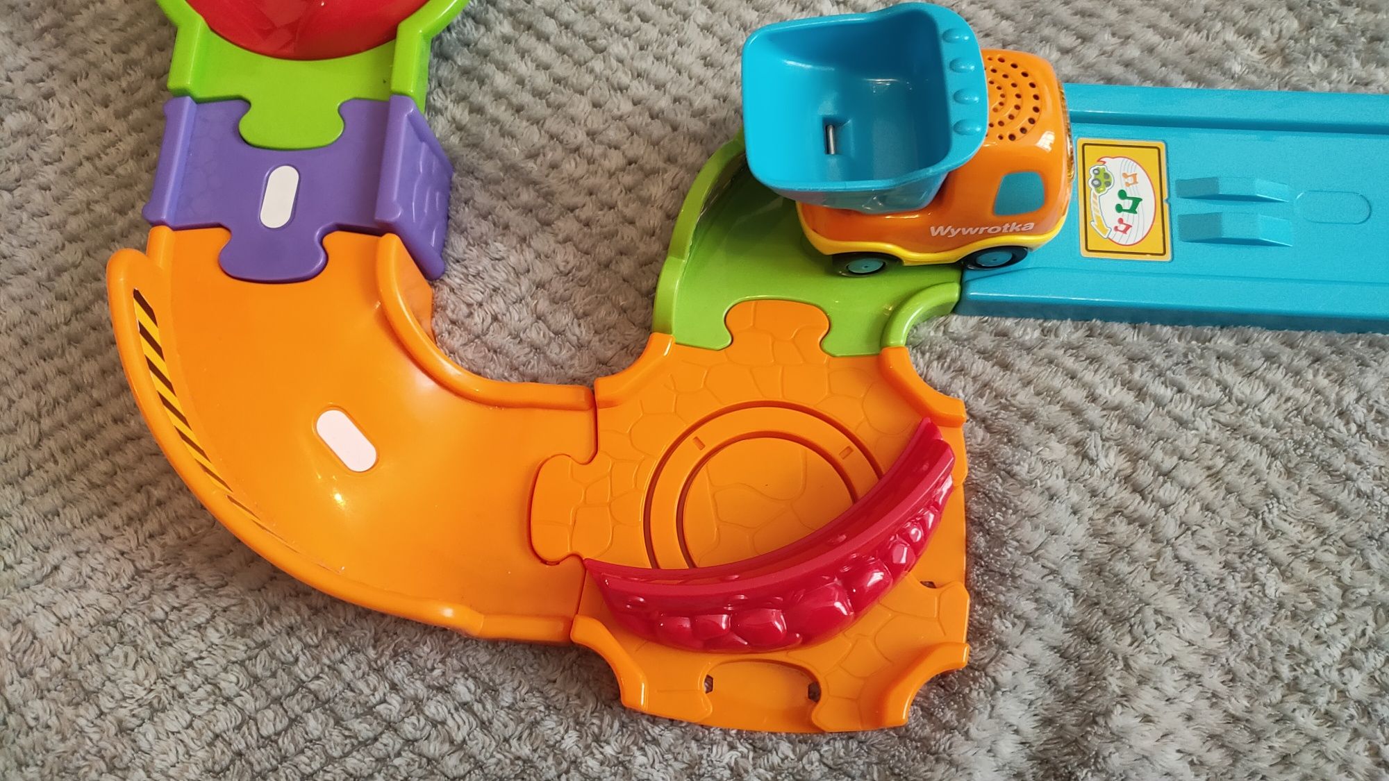 Vtech tut tut wywrotka język polski plus trasa