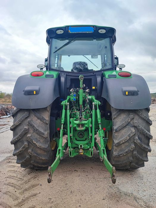 ciągnik rolniczy John Deere 6190 R  skrzynia P.Q manual  pneumatyka