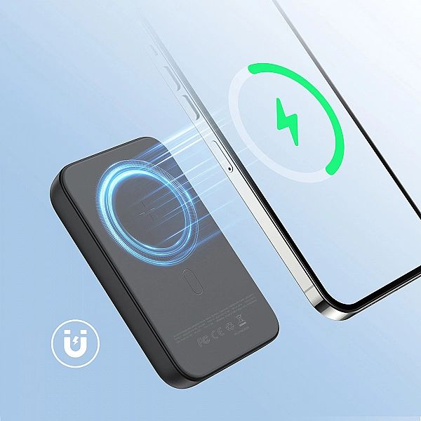 Powerbank Joyroom JR-W020/20W 10000mAh MagSafe + kabel USB-A - USB-C 0