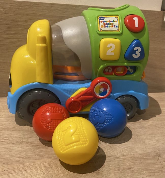 VTech, zabawka edukacyjna Betoniarka Kulko-Mieszarka
