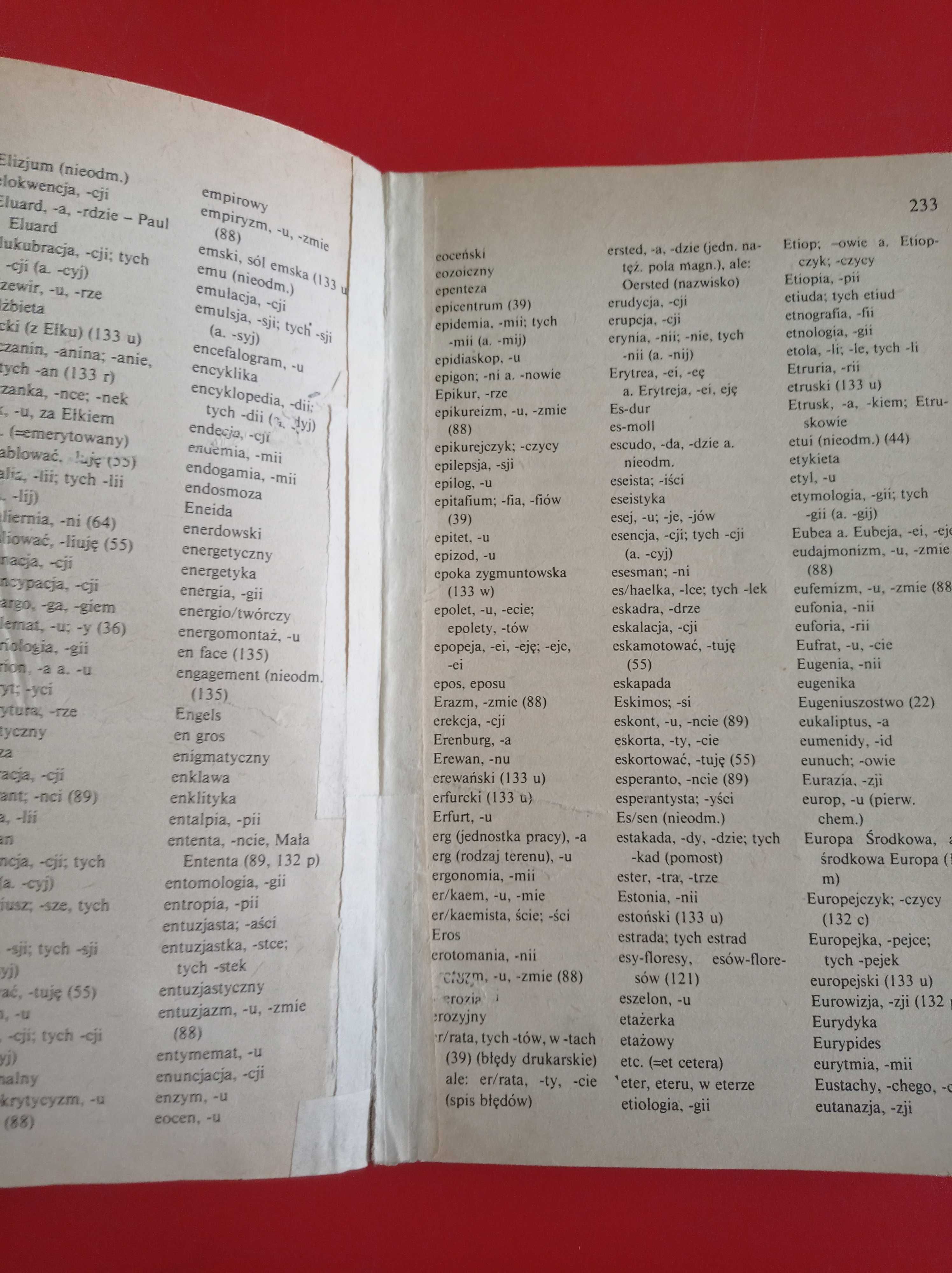 Zasady pisowni polskiej i interpunkcji, Jodłowski, Taszycki, 1986
