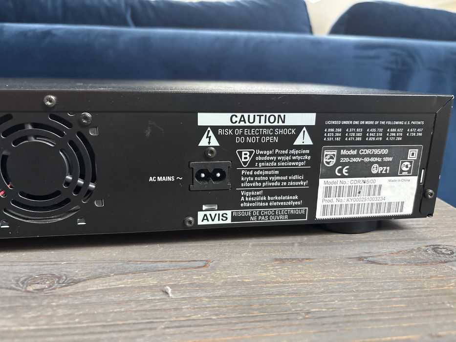 Philips CDR 795 dual cdr stan znakomity