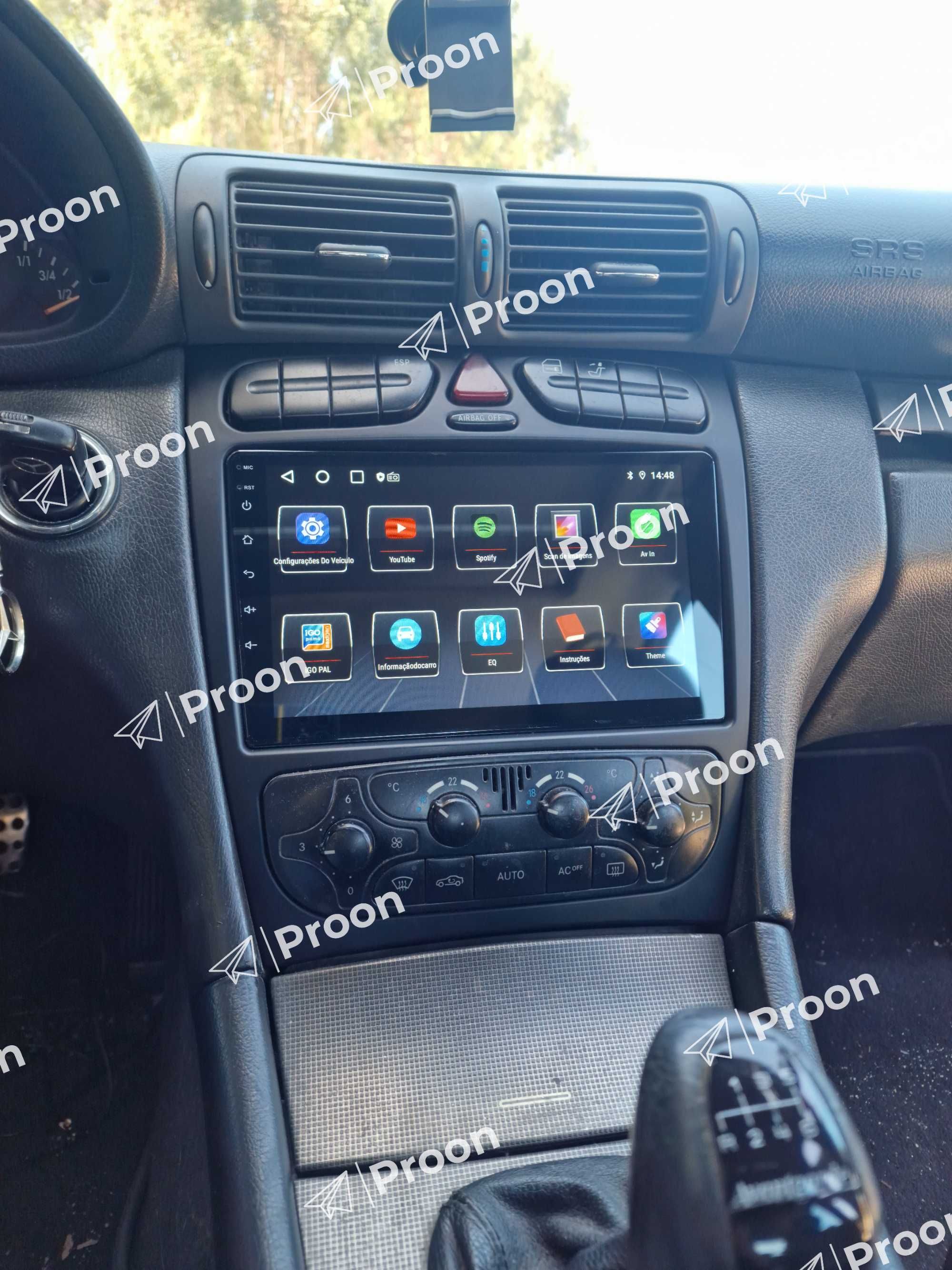 Auto Radio Mercedes C-350 CLK W209 W203 C200 C320  Android 2din