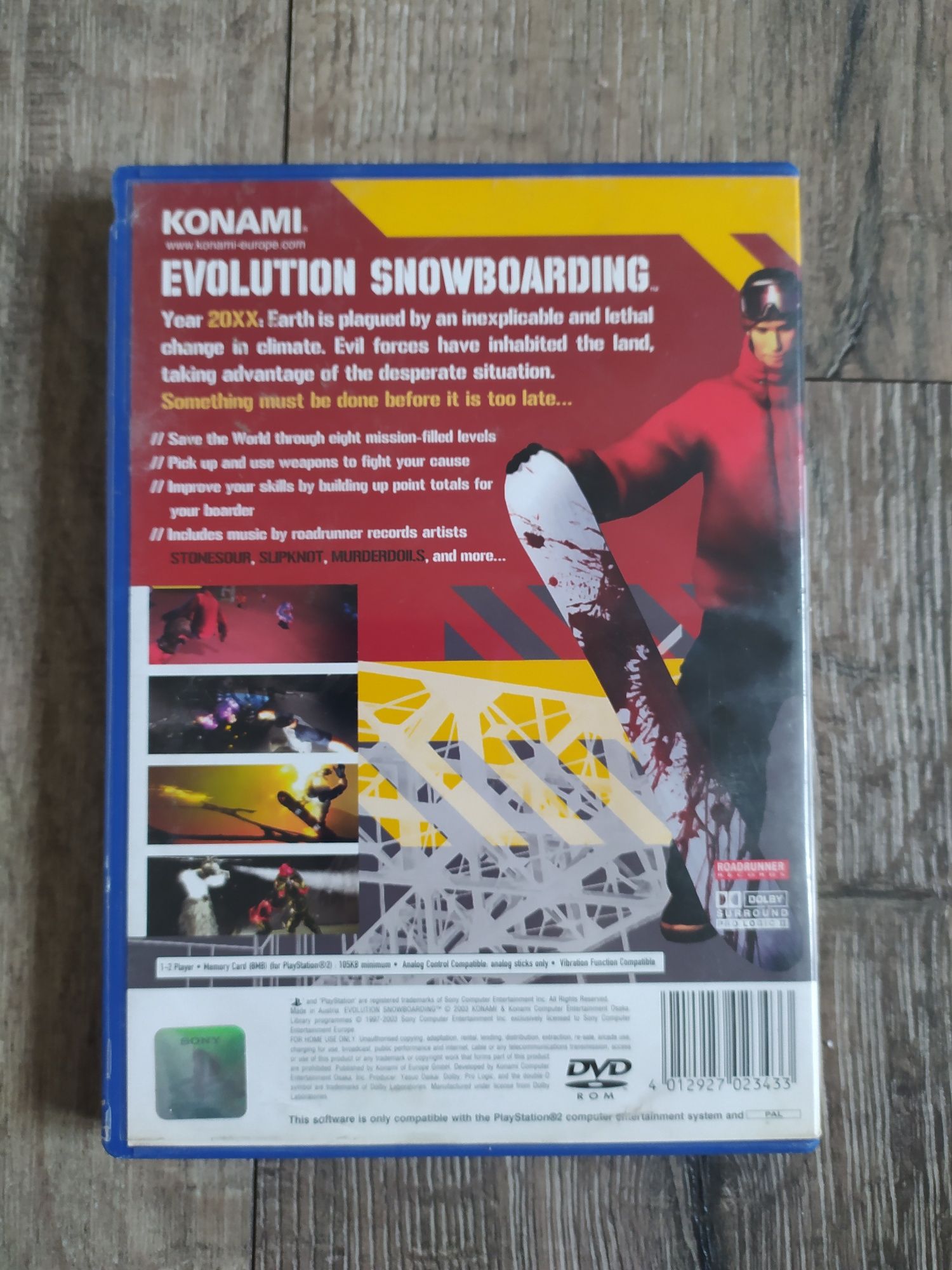 Gra PS2 Evolution Snowboarding Wysyłka