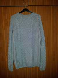 Sweter męski zimowy szary Reserved XL