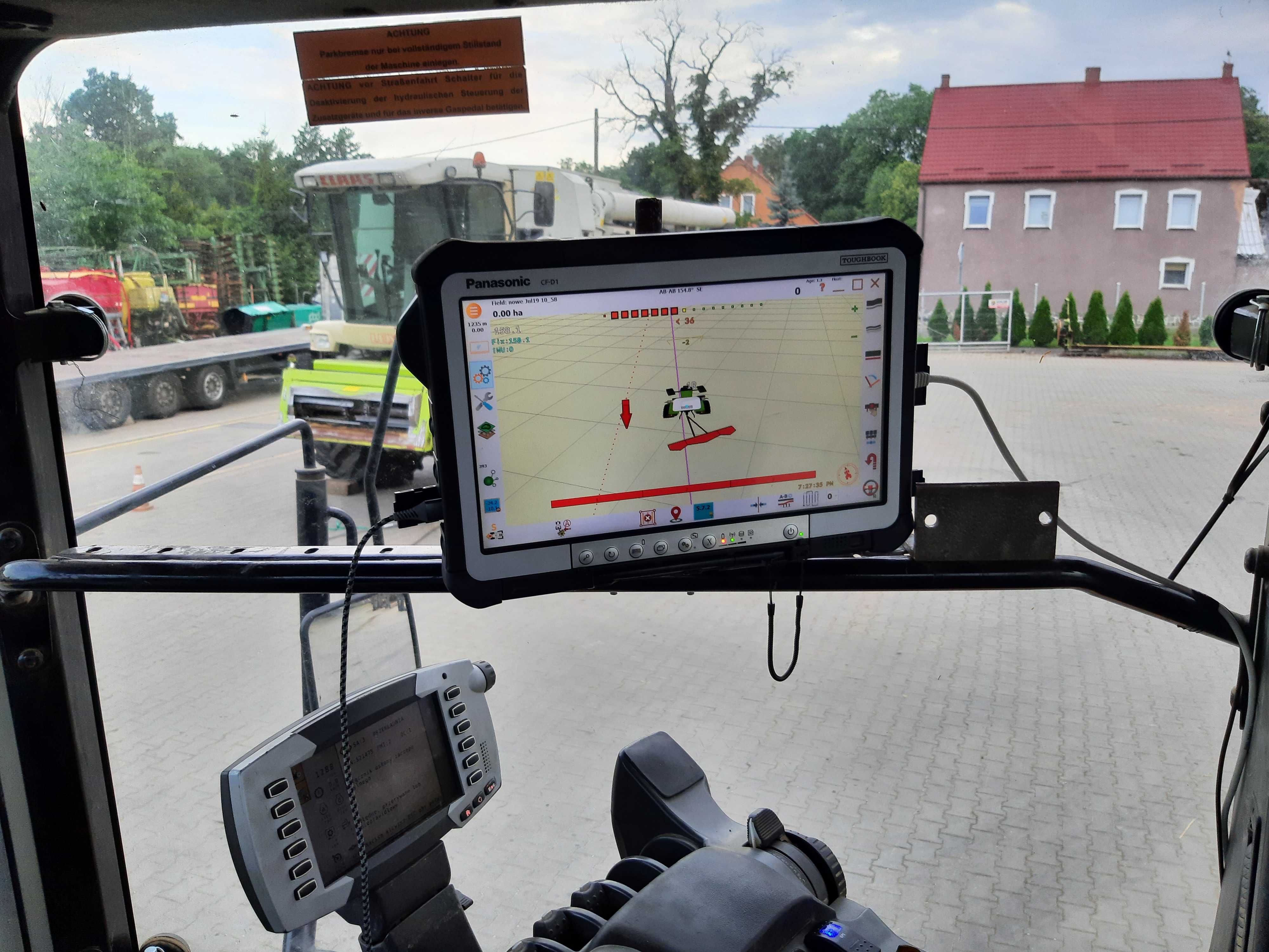 Nawigacja RTK Auto zawracanie section control ISOBUS