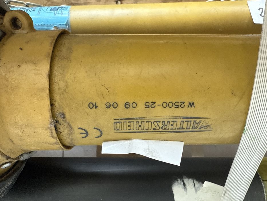 wałek przekaźnika mocy WOM do brony aktywnej Walterscheid