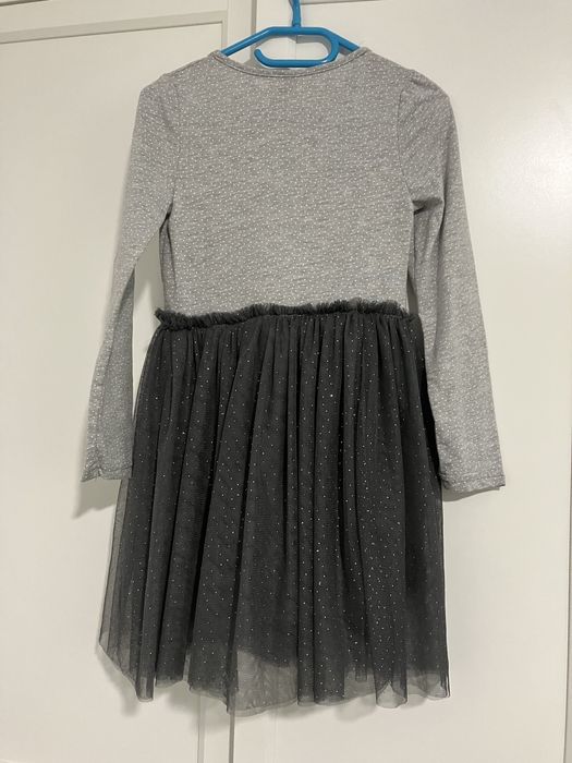 Sukienka świąteczna/ zimowa/ Boże Narodzenie - 134, tiul