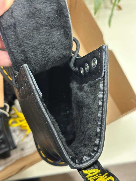 Хит! Dr. Martens надійні чоботи зима хутро шкіра р38-47