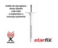 Amex Starfix LDK GZN Kołek do styropianu z tworzyw 10x160 200 szt./op.