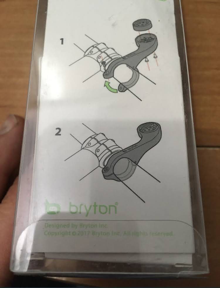 Uchwyt Bryton Rider F-mount nowy z wysiegnikiem