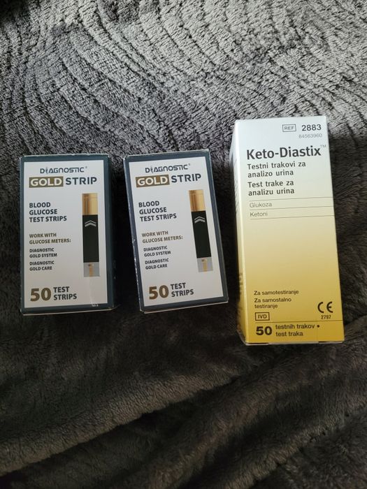 Paski do glukometru diagnostic gold strip